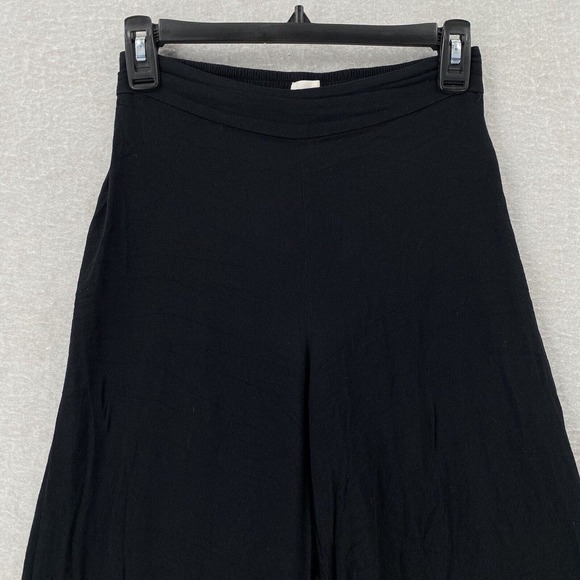 WILFRED Aritzia Faun Pants XS Wide Leg Viscose Cropped Gauze Lagenlook 78057 - Picture 4 of 12